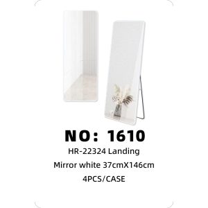 NO: 1610 White floor mirror 37cm x 146cm 4PCS/CASE