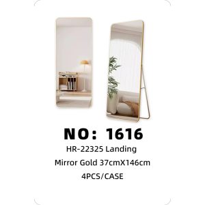NO: 1616 Gold Floor Mirror 37cm x 146cm 4PCS/CASE