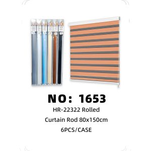 NO: 1653 Roller blinds 80x150cm 6PCS/CASE