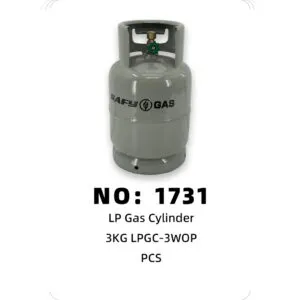 NO: 1731 Empty gas cylinder 3KG 1PCS/PCS