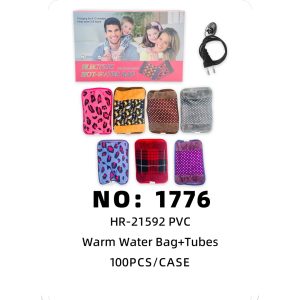 NO: 1776 Hot water bottle + cloth cover 100pcs/CASE