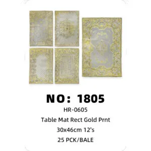 NO: 1805 Small Hot Stamping Mat 30*46CM 25PCK/BALE