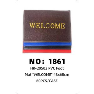 NO: 1861 WELCOME Floor Mats 60PCS/CASE