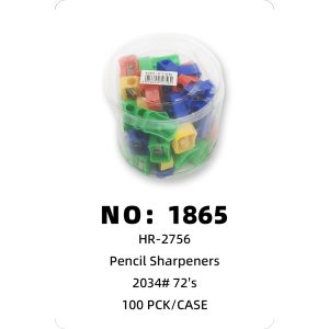 NO: 1865 Pencil Sharpener 100pck/CASE