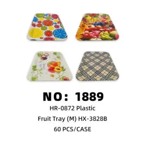 NO: 1889 Fruit Tray 60pcs/CASE