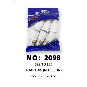 NO: 2098 Bayonet to Screw Mount REDISSON 1200PCK/CASE