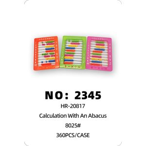 NO: 2345 Small Abacus Beads 360 PCS/CASE