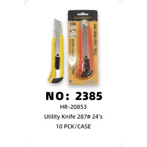 NO: 2385 Utility knife 10pck/CASE