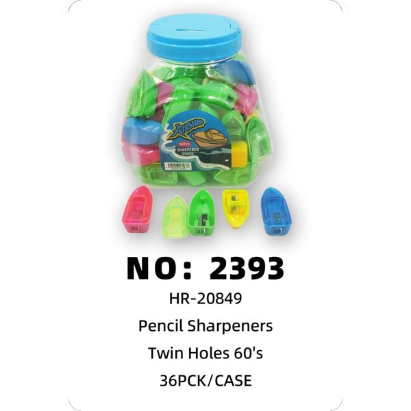 NO: 2393 Pencil Sharpener 36PCK/CASE - VCHEM