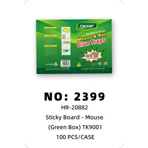 NO: 2399 Green Mouse Sticky Board 100PCS/CASE