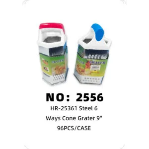 NO: 2556 Two-color 9-inch six-sided planer, 96 pieces/case