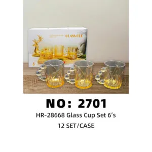 NO: 2701 Glassware 12 SET/CASE