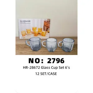 NO: 2796 Glassware 12 SET/CASE