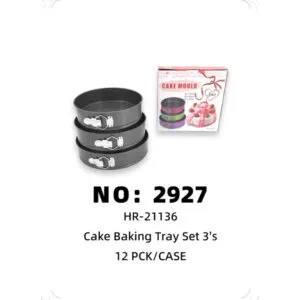 NO: 2927 Assembled Cake Mold 3pcs 12PCK/CASE