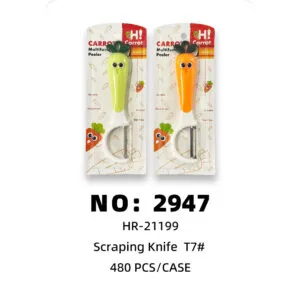 NO: 2947 Card-mounted D-type peeler 480PCS/CASE
