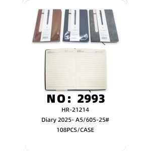 NO: 2993 A6 Notepad 108PCS/CASE