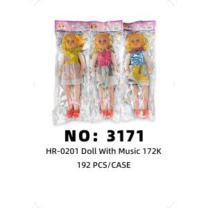 NO: 3171 Plastic Dolls 192PCS/CASE