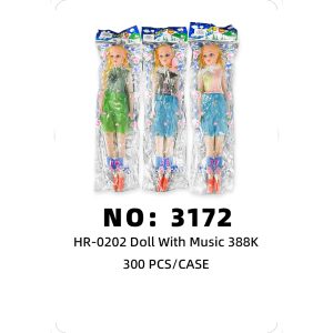 NO: 3172 Plastic Dolls 300PCS/CASE