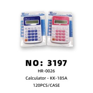 NO: 3197 Calculator 120PCS/CASE