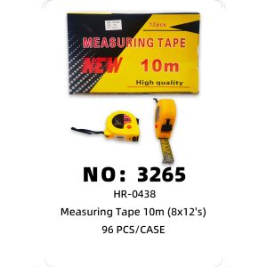 NO: 3265 10M measuring tape 96PCS/CASE