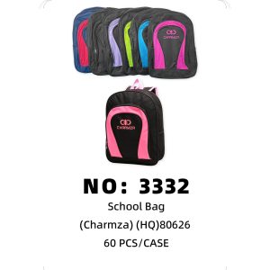 NO: 3332 Charmza Good Backpack 60PCS/CASE