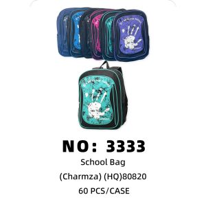 NO: 3333 Charmza Good Backpack 60PCS/CASE