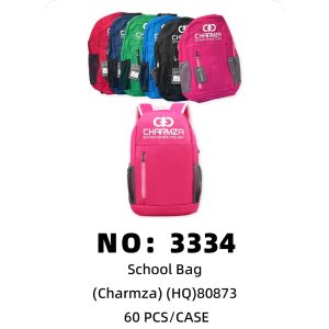 NO: 3334 Charmza Good Backpack 60PCS/CASE