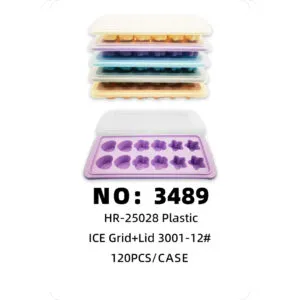 NO: 3489 Plastic ice trays 120PCS/CASE