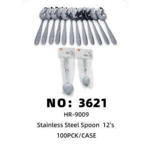 NO: 3621 Stainless Steel Chinese Knot Tea Fork 100pcK/CASE