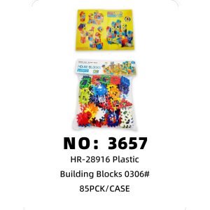 NO: 3657 0306 Plastic Building Blocks 85PCK/CASE