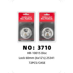 NO: 3710 Round Lock 60mm 72PCS/CASE