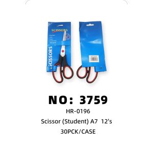 NO: 3759 Student Scissors 30pck/CASE