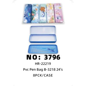 NO: 3796 Pencil Case B-3218 8PCK/CASE