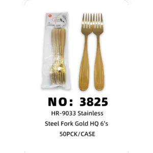 NO: 3825 New Flower Titanium-Plated Forklift 50PCK/CASE