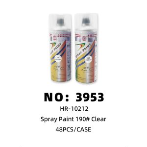 NO: 3953 Clear Spray Paint 48pcs/CASE