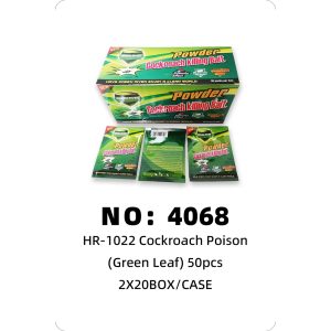 NO: 4068 Green Leaf Cockroach Killer 40PCS/CASE