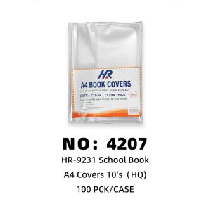 NO: 4207 Thickened Student Book Cover A4 100PCK/CASE