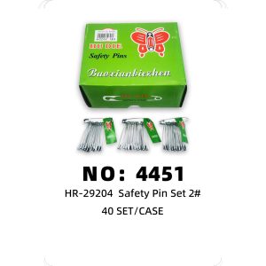 NO: 4451 Butterfly No. 2 Iron Pin 40 SET/CASE