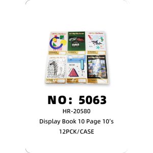 NO: 5063 10-page document booklet display booklet 12PCK/CASE