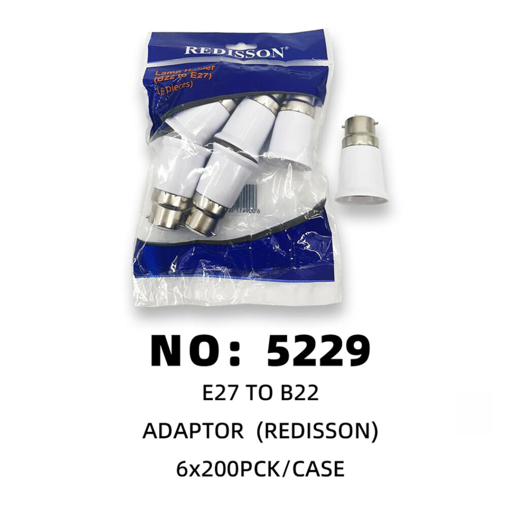 NO: 5229 Screw mount to bayonet mount 6*200PCK/CASE - VCHEM