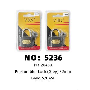 NO: 5236 32MM Gray Bullet Lock 144PCS/CASE
