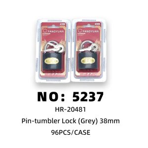NO: 5237 38MM Gray Bullet Lock 96PCS/CASE