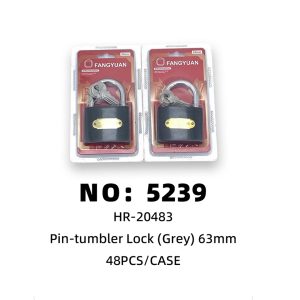 NO: 5239 63MM Gray Bullet Lock 48PCS/CASE