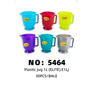 NO: 5464 ELITE Plastic Water Bottle 1L 30PCS/BALE
