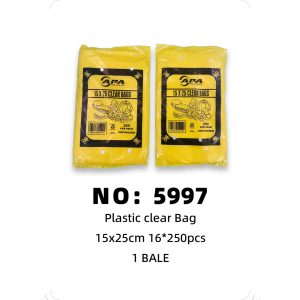 NO: 5997 Regular bag 10 mic 1 PCK/BALE