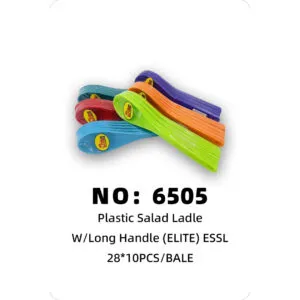 NO: 6505 Plastic Spoon (Long Spoon) 280pcs/BALE