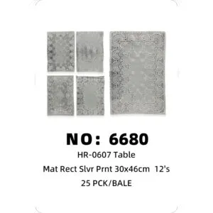 NO: 6680 Small Hot Stamping Pad 30*46CM 25PCK/BALE