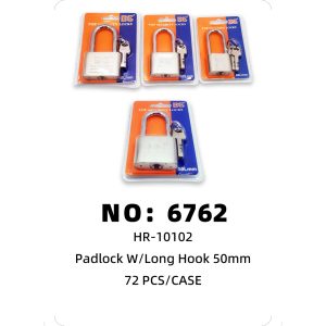 NO: 6762 Long beam lock 50mm 72PCS/CASE