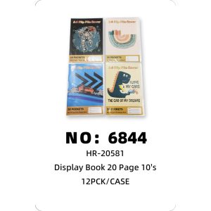 NO: 6844 20-page document booklet display booklet 12PCK/CASE