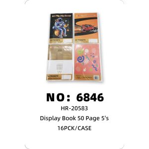 NO: 6846 50-page document booklet display booklet 16PCK/CASE